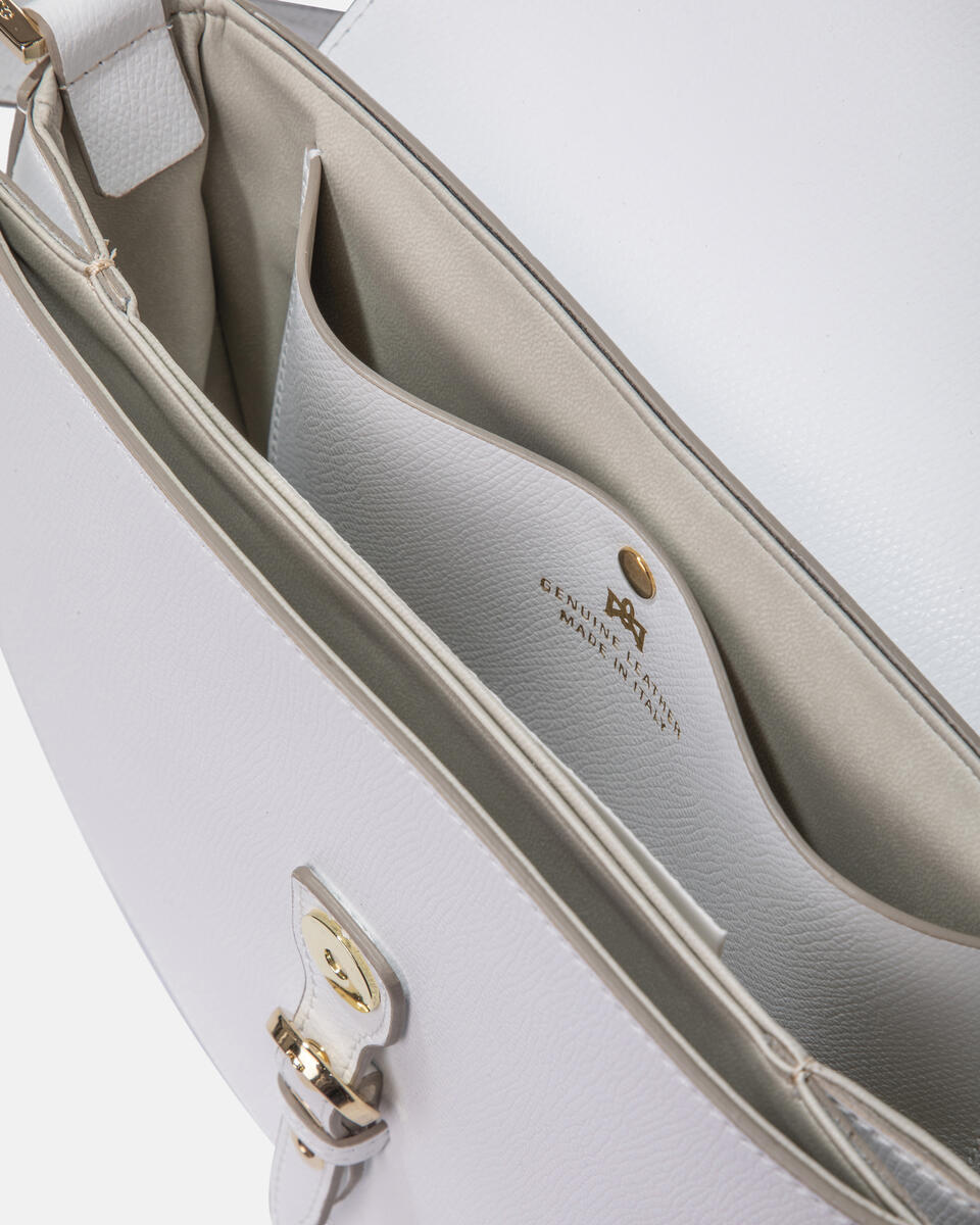 Eva crossbody BIANCO  - Messenger - Borse Donna - Borse - Cuoieria Fiorentina
