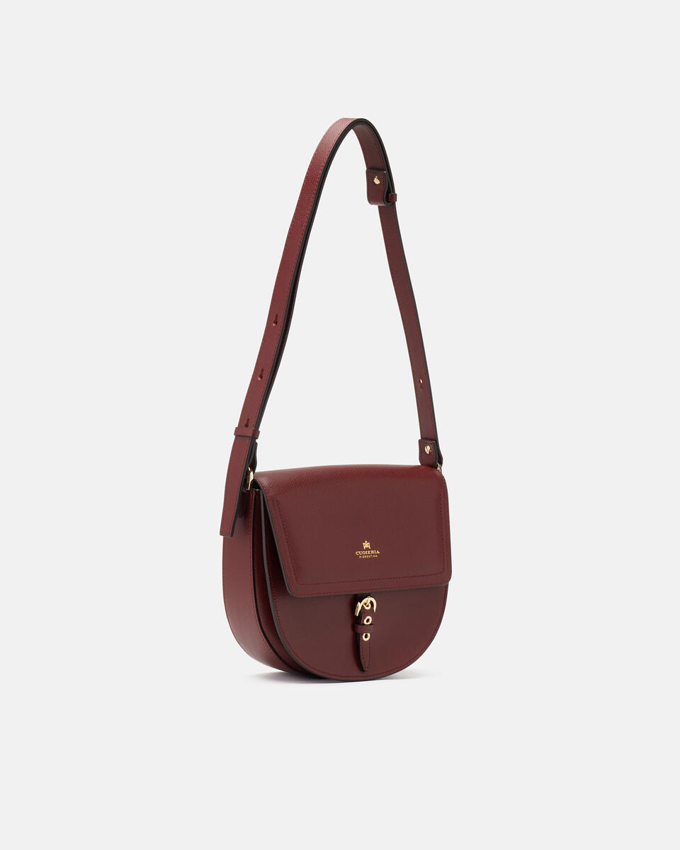 Eva crossbody Bordeaux  - Tracolla - Borse Donna - Borse - Cuoieria Fiorentina