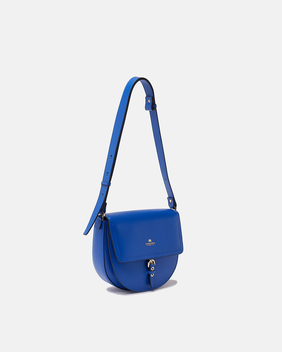 Eva crossbody Bluette  - Messenger - Borse Donna - Borse - Cuoieria Fiorentina