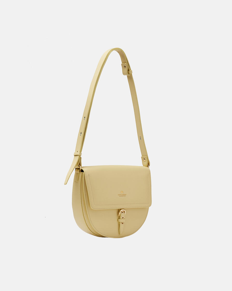 SADDLE Lime  - Messenger Bags - Women's Bags - Bags - Cuoieria Fiorentina