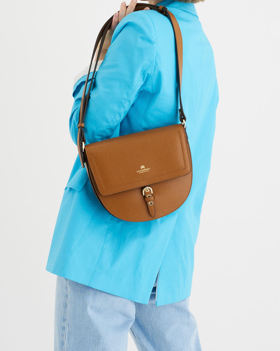 Eva crossbody Nero  - Messenger - Borse Donna - Borse - Cuoieria Fiorentina