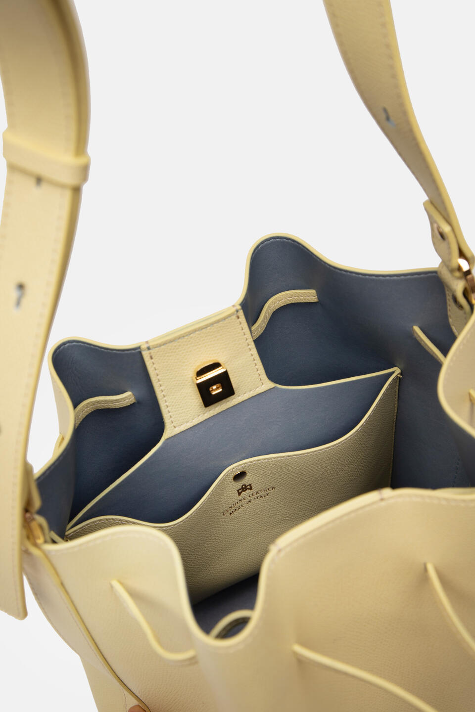 Bucket bag Lime  - Cuoieria Fiorentina