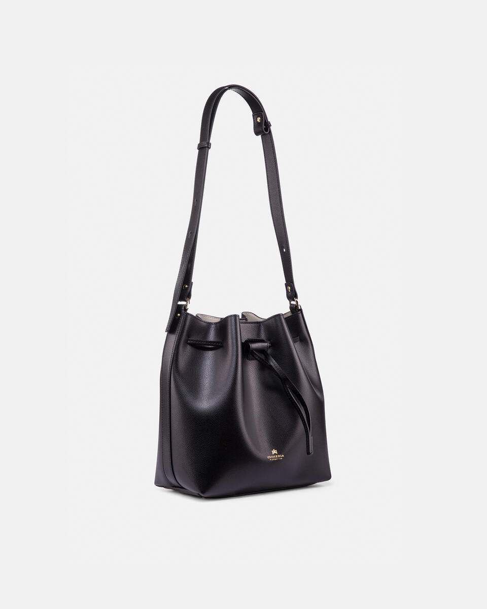 Eva bucket NERO  - Secchiello - Borse Donna - Borse - Cuoieria Fiorentina