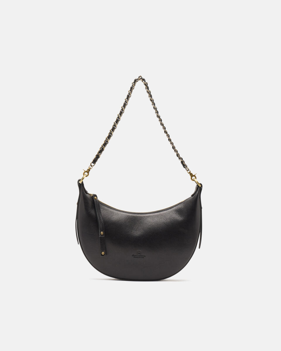 HOBO BAG Black  - Shoulder Bags - Women's Bags - Bags - Cuoieria Fiorentina