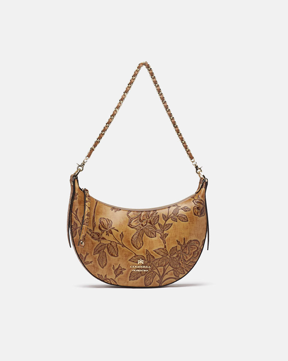 HOBO BAG Beige  - Shoulder Bags - Women's Bags - Bags - Cuoieria Fiorentina