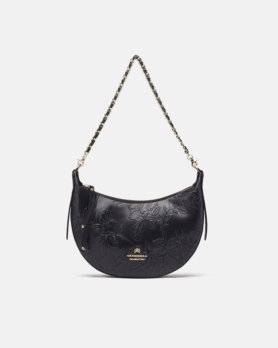 HOBO BAG Black  - Shoulder Bags - Women's Bags - Bags - Cuoieria Fiorentina