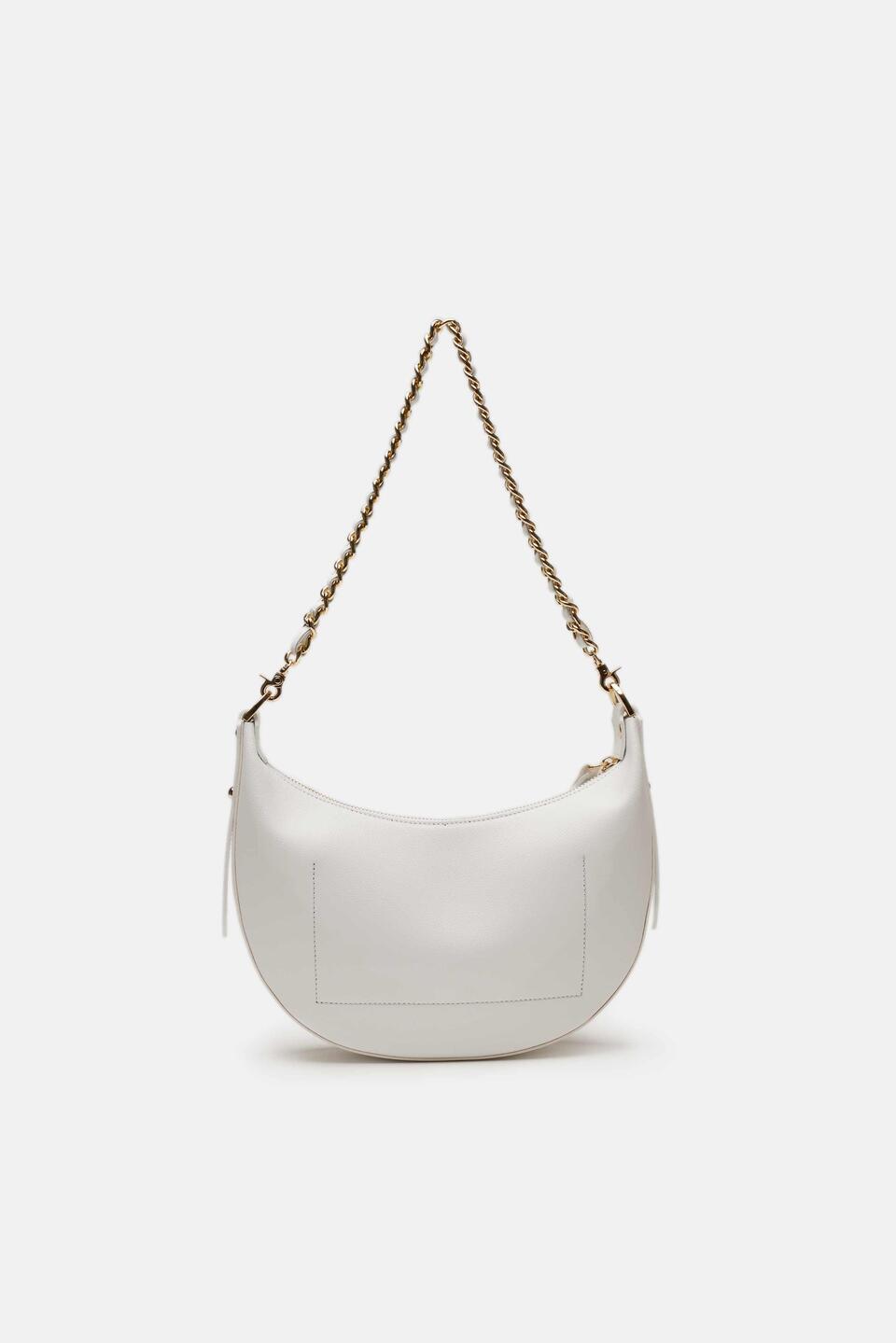 Eva small hobo Bianco  - Borse A Spalla - Borse Donna - Borse - Cuoieria Fiorentina