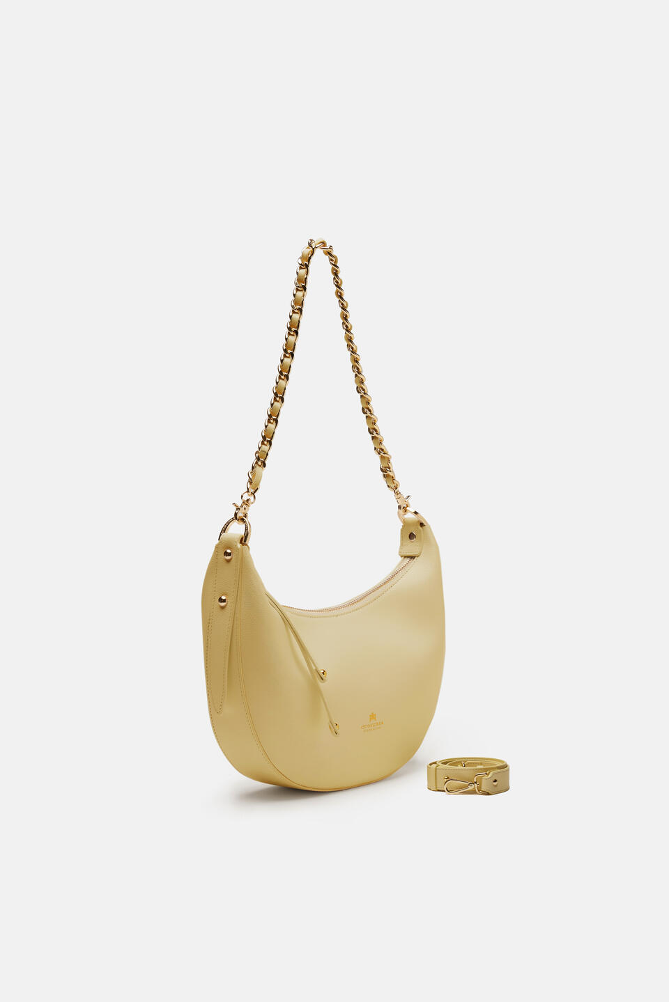 Eva small hobo Lime  - Cuoieria Fiorentina
