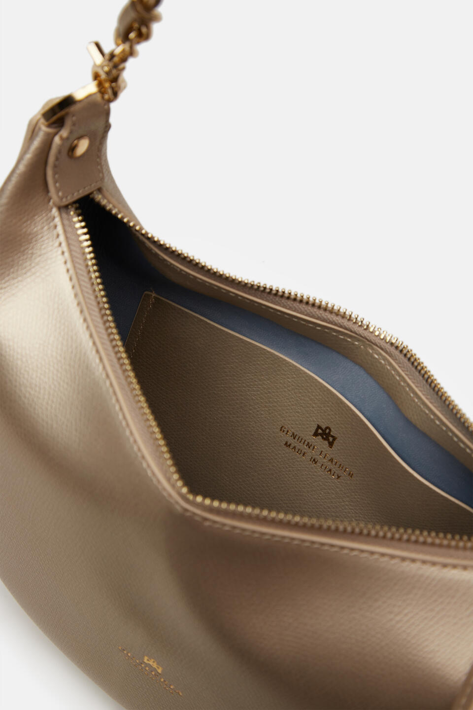 Eva small hobo Oro  - Borse A Spalla - Borse Donna - Borse - Cuoieria Fiorentina