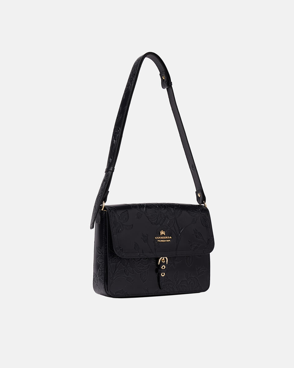 MESSENGER Black  - Messenger Bags - Women's Bags - Bags - Cuoieria Fiorentina