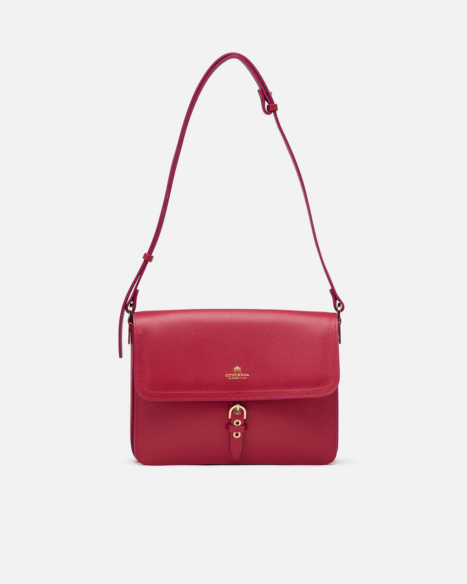 MESSENGER Fuchsia   - Shoulder Bags - Women's Bags - Bags - Cuoieria Fiorentina