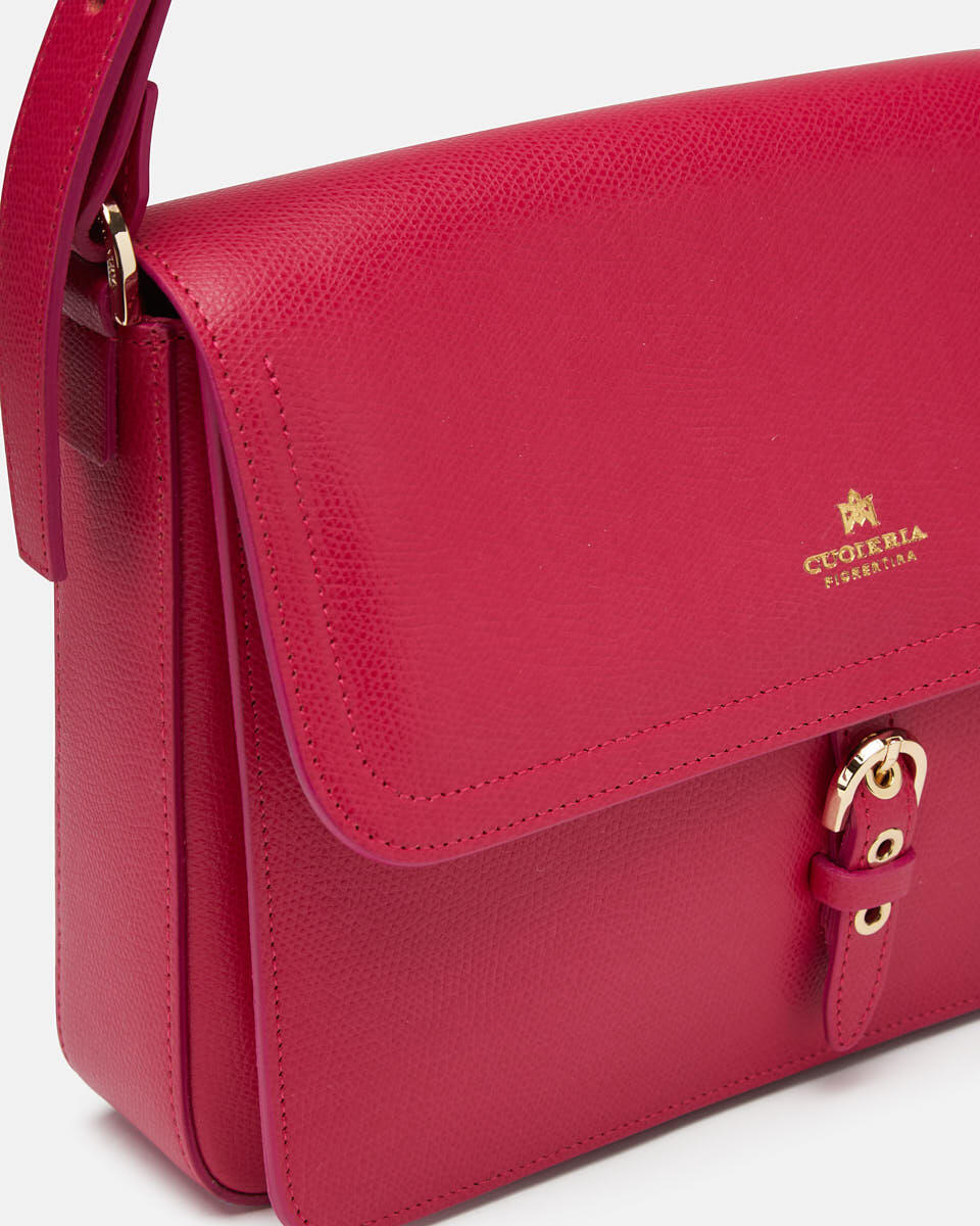 MESSENGER Fuchsia   - Shoulder Bags - Women's Bags - Bags - Cuoieria Fiorentina