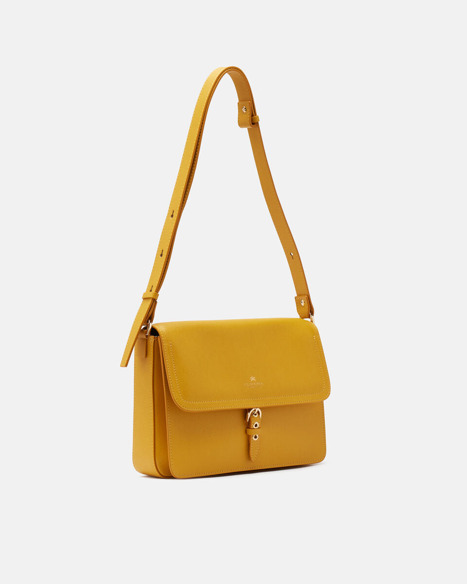 MESSENGER Yellow  - Shoulder Bags - Women's Bags - Bags - Cuoieria Fiorentina