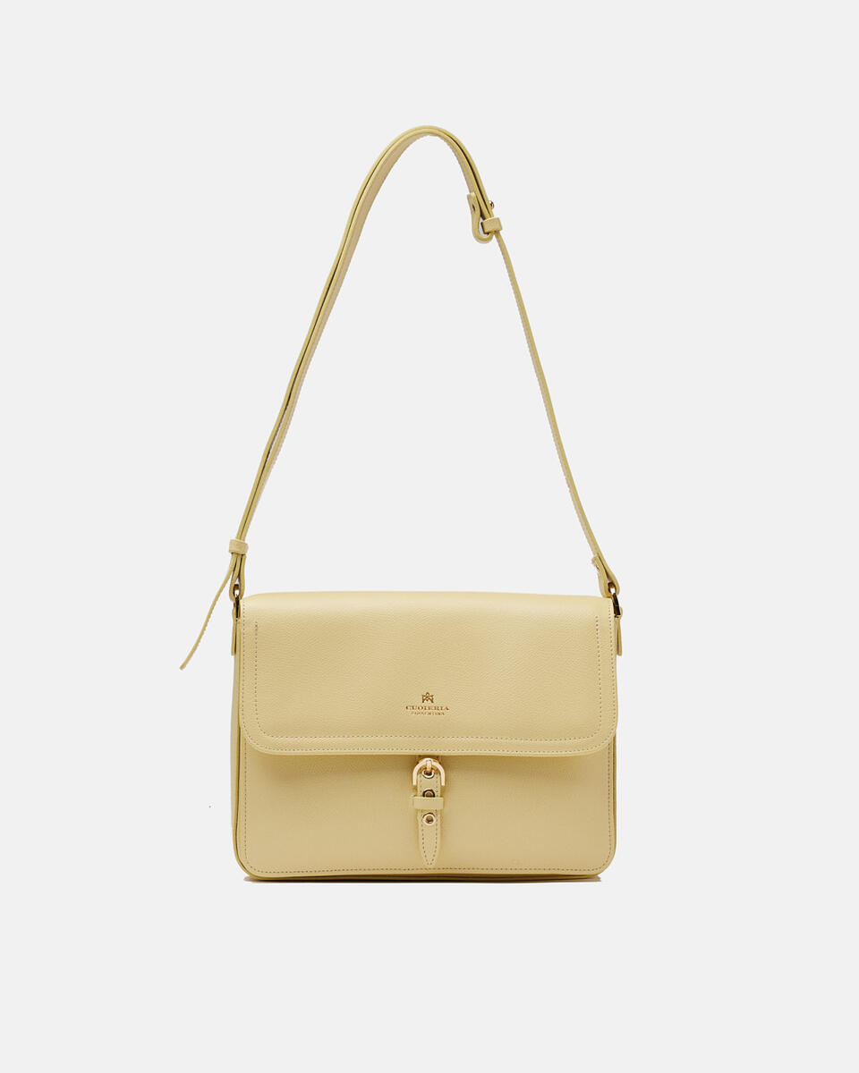 MESSENGER Lime  - Shoulder Bags - Women's Bags - Bags - Cuoieria Fiorentina