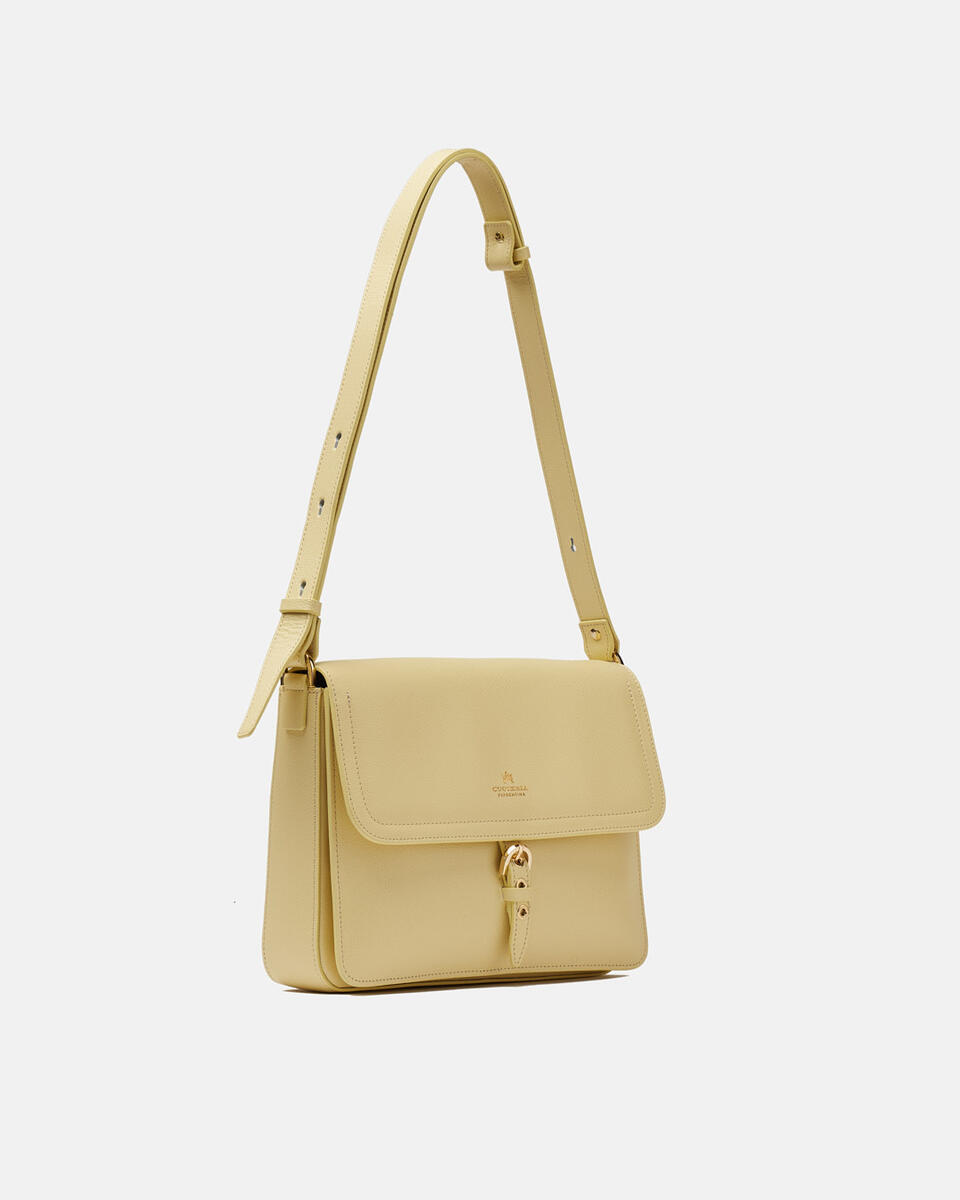 MESSENGER Lime  - Messenger Bags - Women's Bags - Bags - Cuoieria Fiorentina