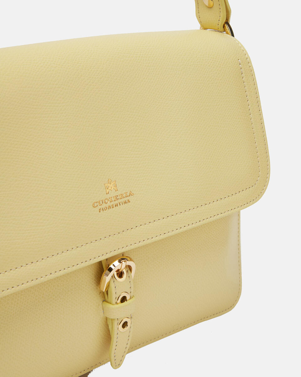MESSENGER Lime  - Messenger Bags - Women's Bags - Bags - Cuoieria Fiorentina