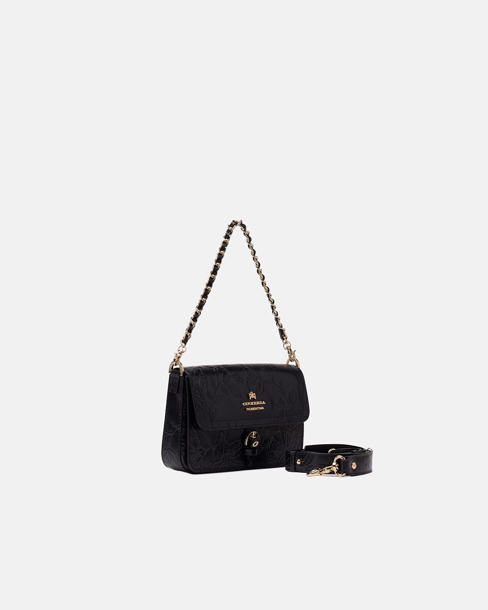 FLAP BAG Black  - Shoulder Bags - Women's Bags - Bags - Cuoieria Fiorentina