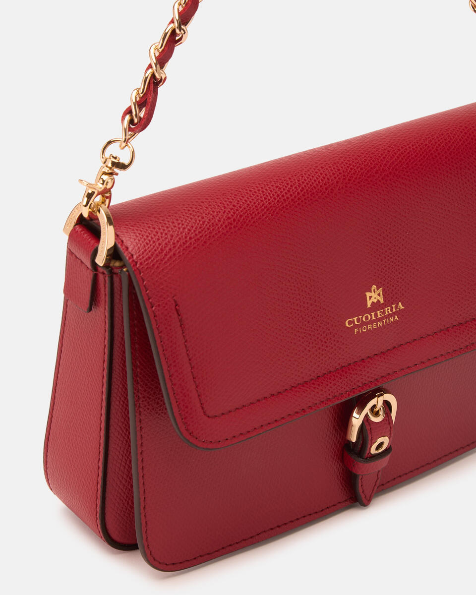Eva borsa a spalla Cherry  - Cuoieria Fiorentina