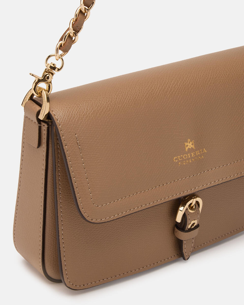 FLAP BAG Desert  - Cuoieria Fiorentina