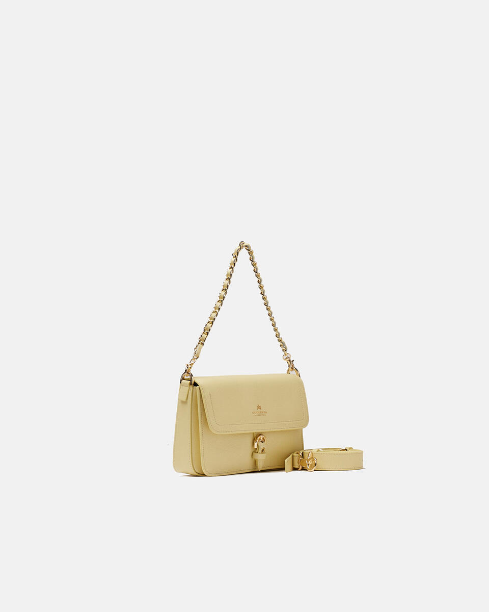 FLAP BAG Lime  - Cuoieria Fiorentina