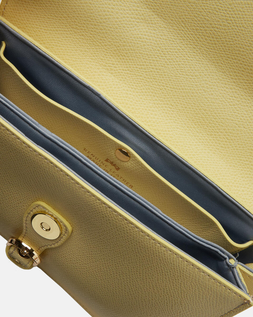 FLAP BAG Lime  - Cuoieria Fiorentina