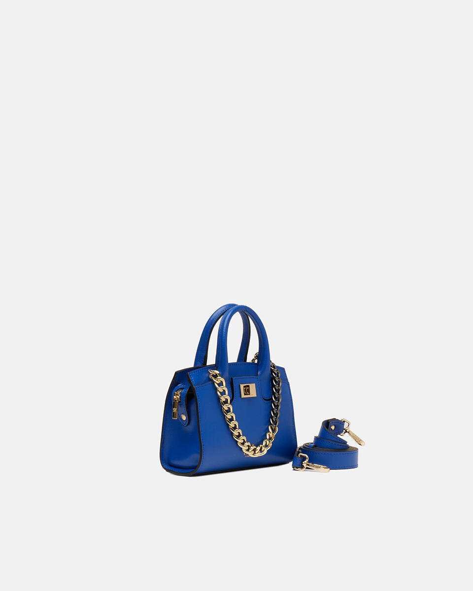 Bella micro tote bag BLUETTE  - Tote Bag - Borse Donna - Borse - Cuoieria Fiorentina