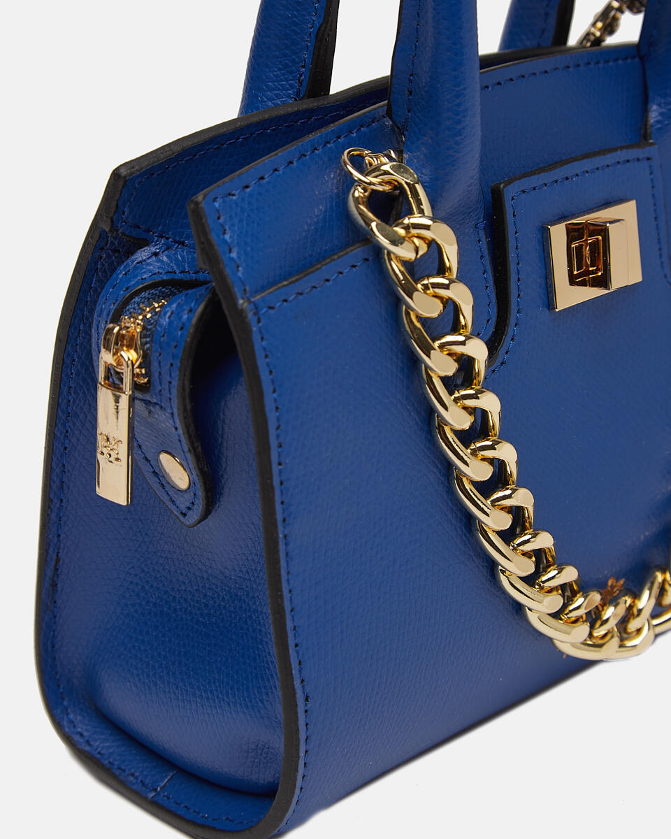 Bella micro tote bag BLUETTE  - Tote Bag - Borse Donna - Borse - Cuoieria Fiorentina