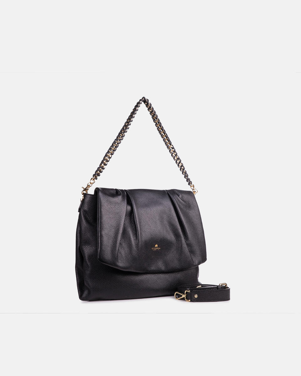 Messenger Black  - Messenger Bags - Women's Bags - Bags - Cuoieria Fiorentina