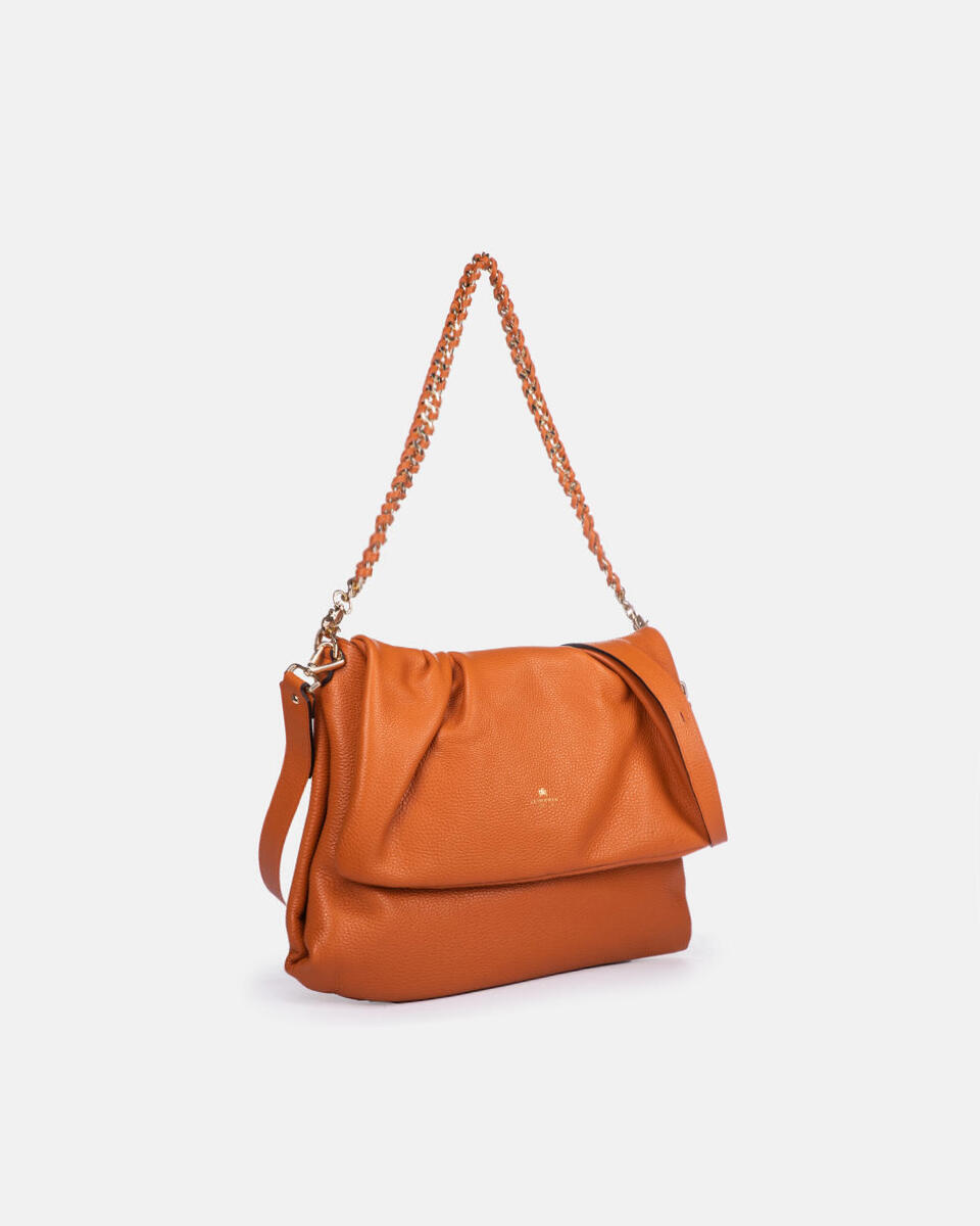 Messenger Papaya  - Bags - Special Price - Cuoieria Fiorentina