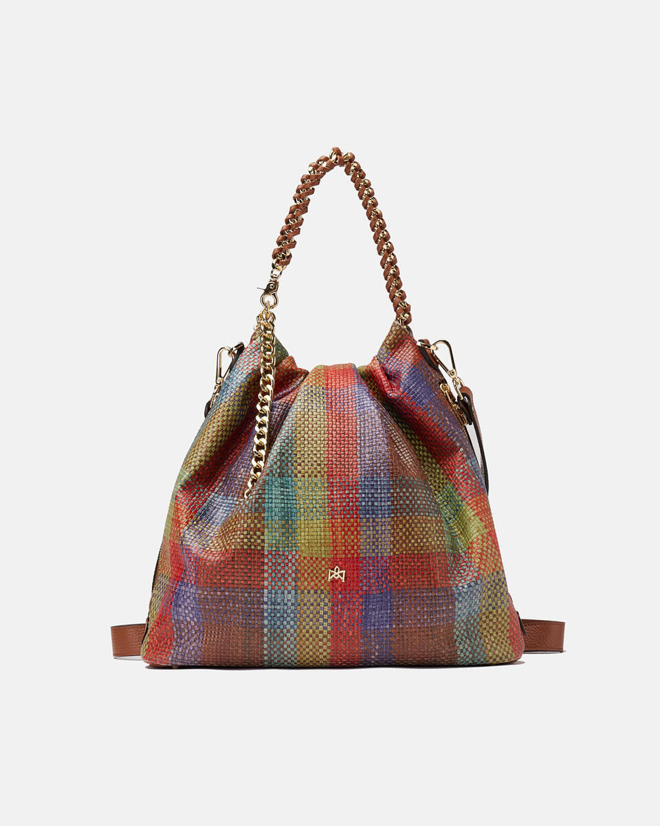 Charlotte Multicolor  Backpack Multicolor ss23  - Zaini - Borse Donna - Borse - Cuoieria Fiorentina