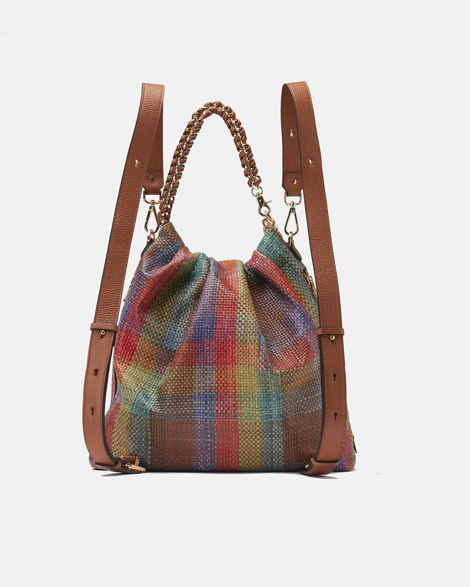 Charlotte Multicolor  Backpack Multicolor ss23  - Zaini - Borse Donna - Borse - Cuoieria Fiorentina