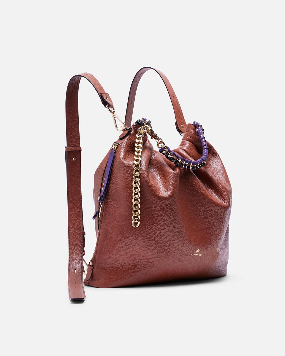 Backpack Caramel  - Backpacks - Women's Bags - Bags - Cuoieria Fiorentina