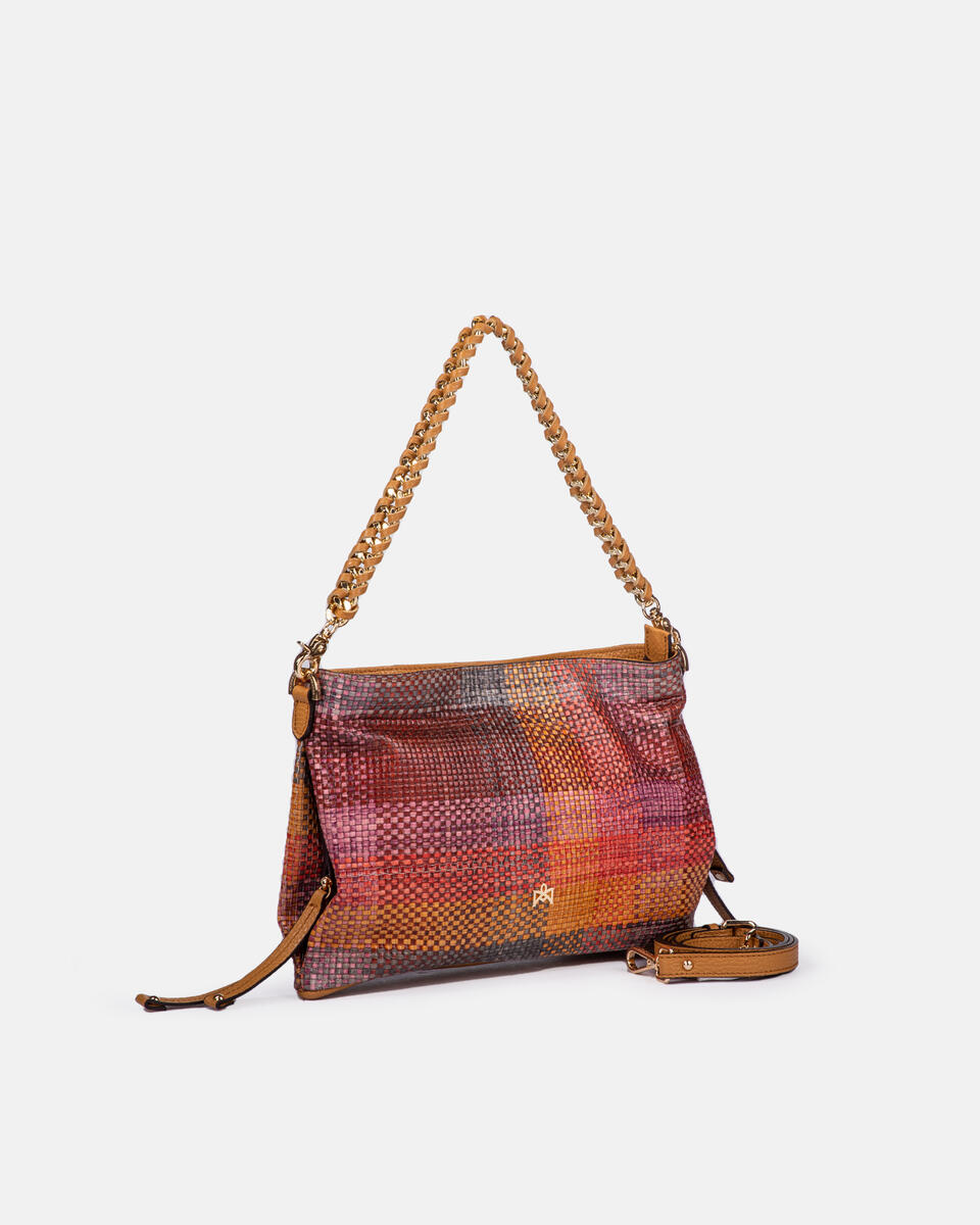 Charlotte Multicolor Xbody Multicolor  - Tracolla - Borse Donna - Borse - Cuoieria Fiorentina