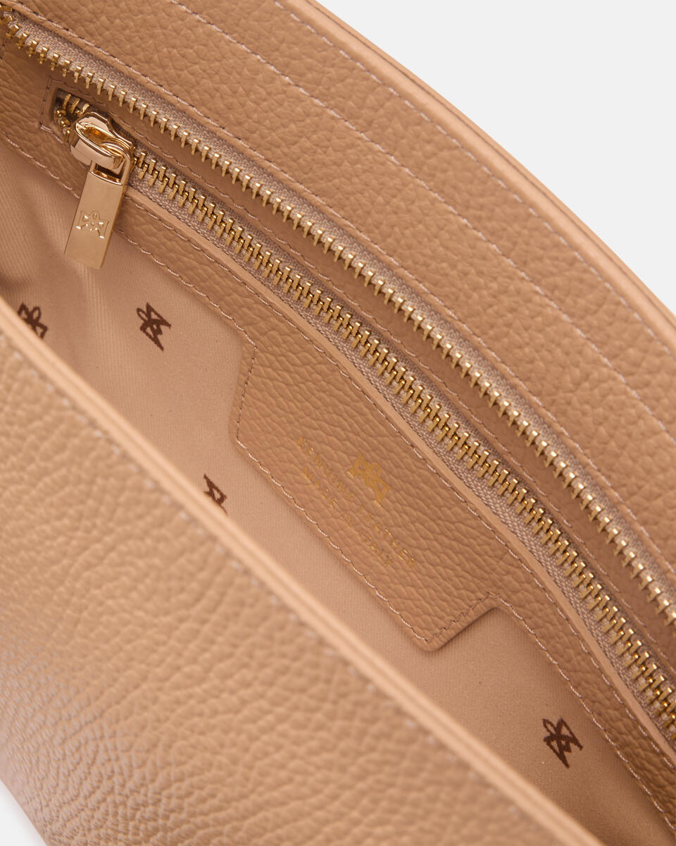 Charlotte Xbody Dollaro Nude  - Borse A Spalla - Borse Donna - Borse - Cuoieria Fiorentina