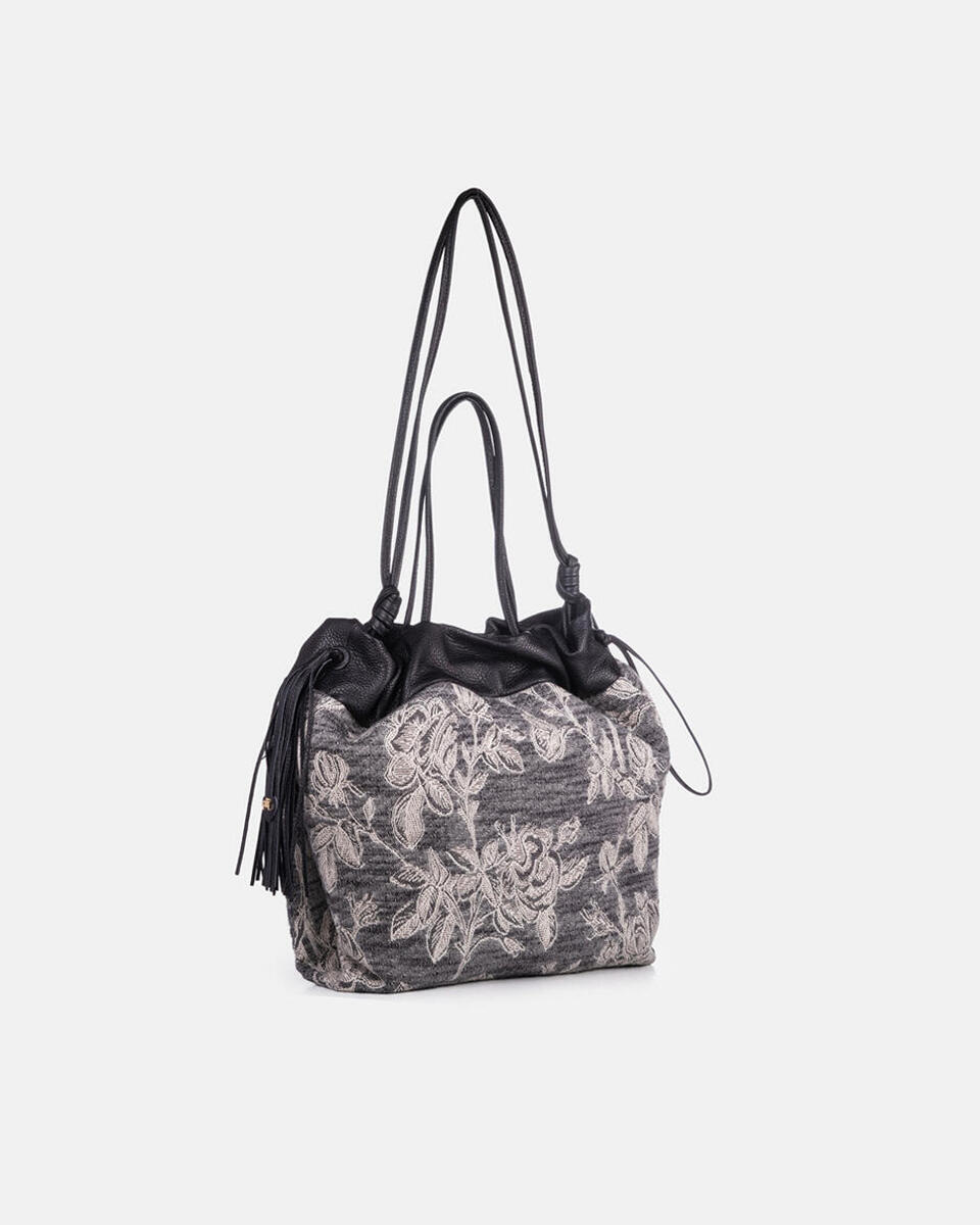 Air denim medium shopping - SHOPPING - WOMEN'S BAGS | bags NERO - SHOPPING - WOMEN'S BAGS | bagsCuoieria Fiorentina