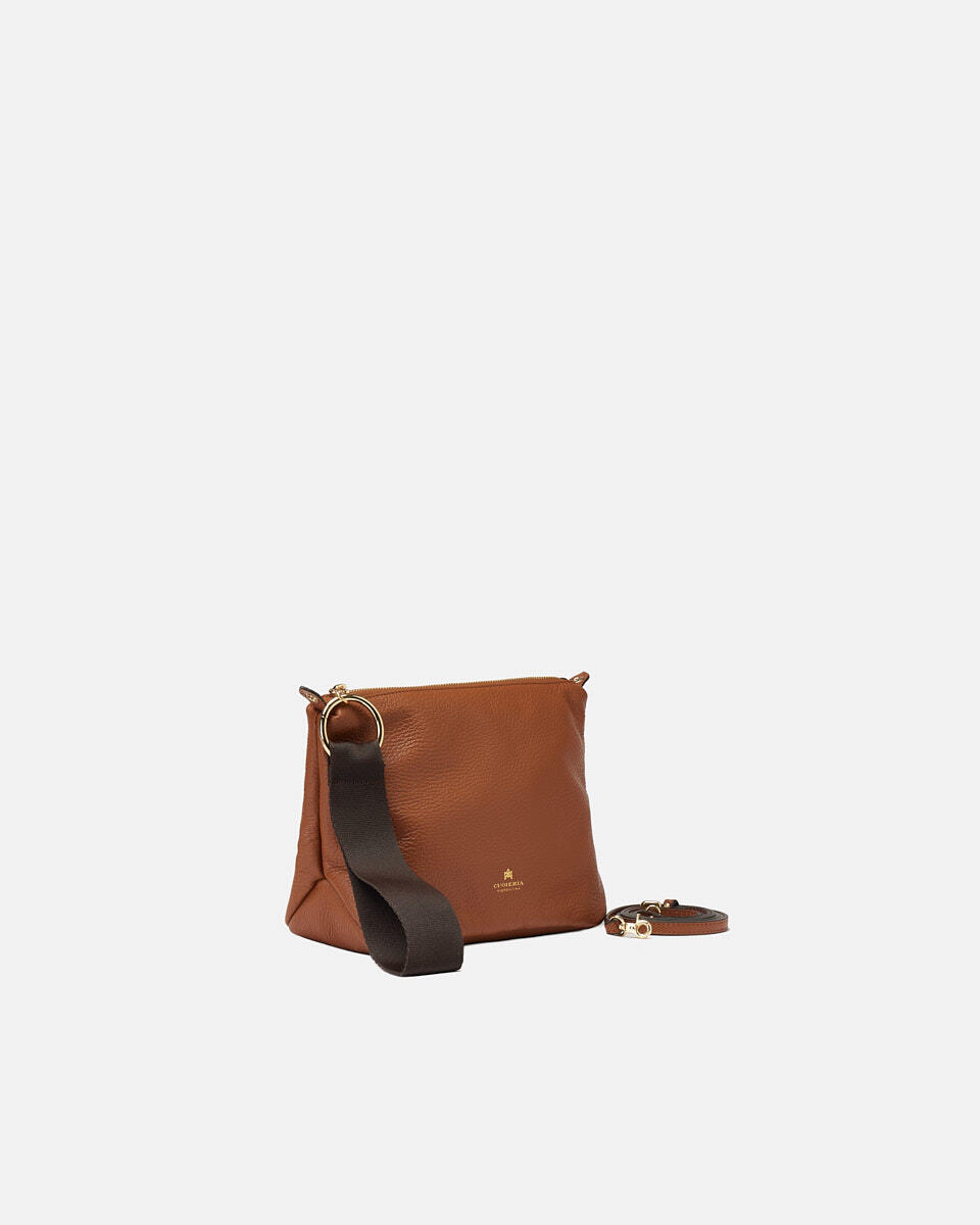 Tracollina in Dollaro Caramel  - Tracolla - Borse Donna - Borse - Cuoieria Fiorentina