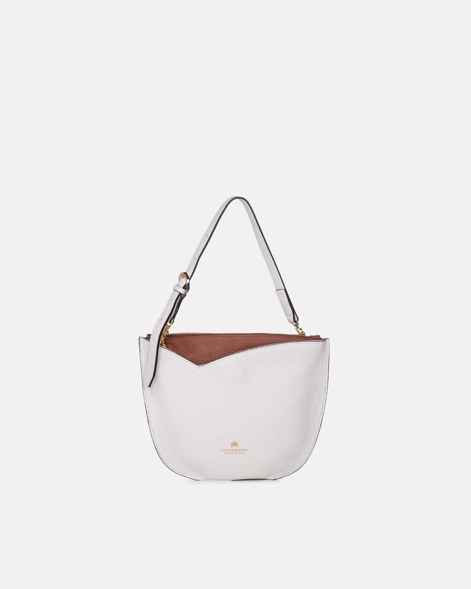 Luna small baguette - Shoulder Bags - WOMEN'S BAGS | bags WHITECARAMEL - Shoulder Bags - WOMEN'S BAGS | bagsCuoieria Fiorentina