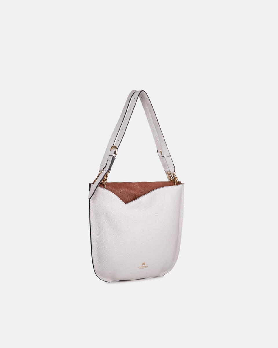 Luna Medium shopping hobo - Shoulder Bags - WOMEN'S BAGS | bags WHITECARAMEL - Shoulder Bags - WOMEN'S BAGS | bagsCuoieria Fiorentina
