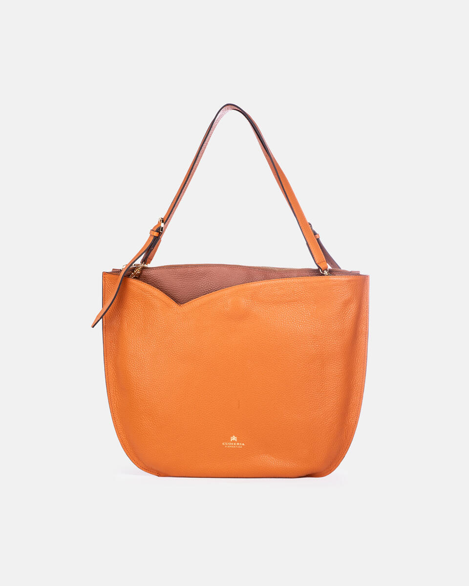 Luna Large shopping hobo - Shoulder Bags - WOMEN'S BAGS | bags PAPAYACARAMEL - Shoulder Bags - WOMEN'S BAGS | bagsCuoieria Fiorentina