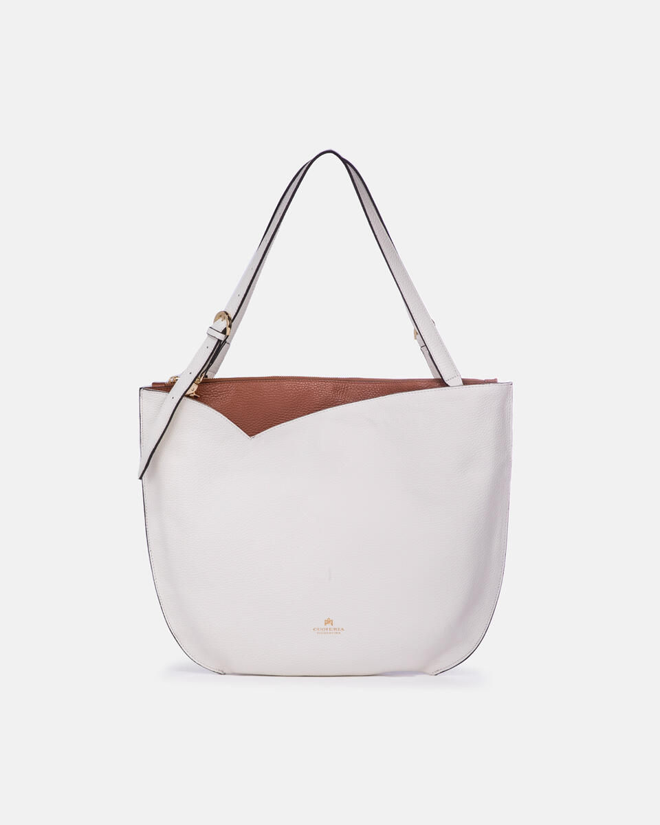Luna Large shopping hobo - Shoulder Bags - WOMEN'S BAGS | bags WHITECARAMEL - Shoulder Bags - WOMEN'S BAGS | bagsCuoieria Fiorentina