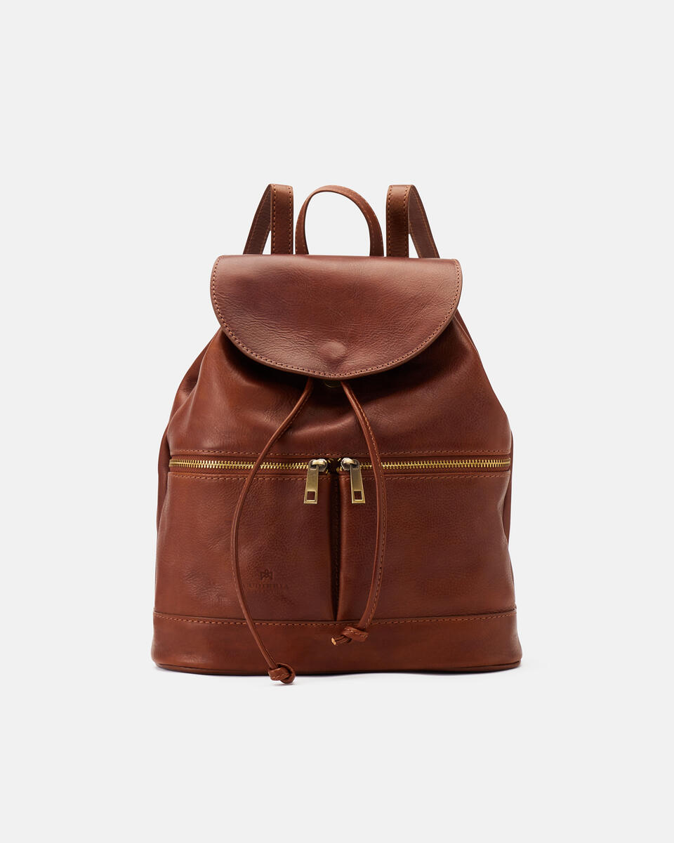 Backpack Brown  - Backpacks - Women's Bags - Bags - Cuoieria Fiorentina