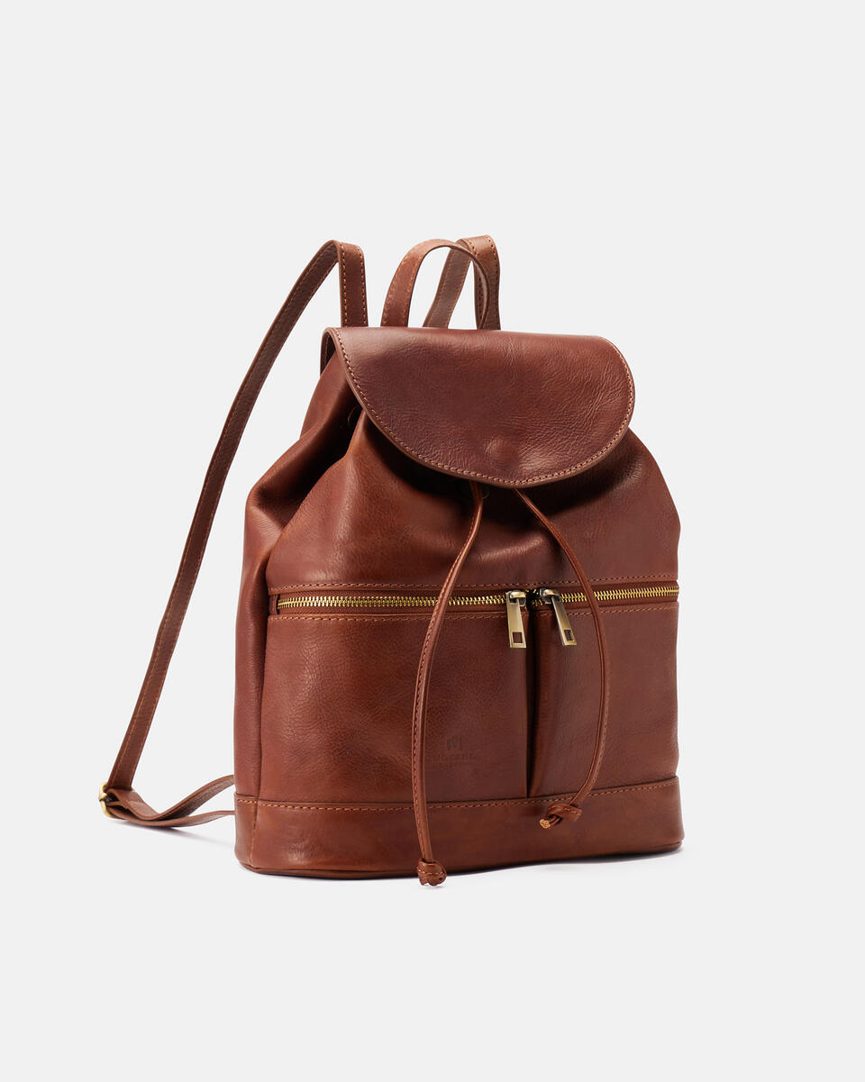 Backpack Brown  - Backpacks - Women's Bags - Bags - Cuoieria Fiorentina