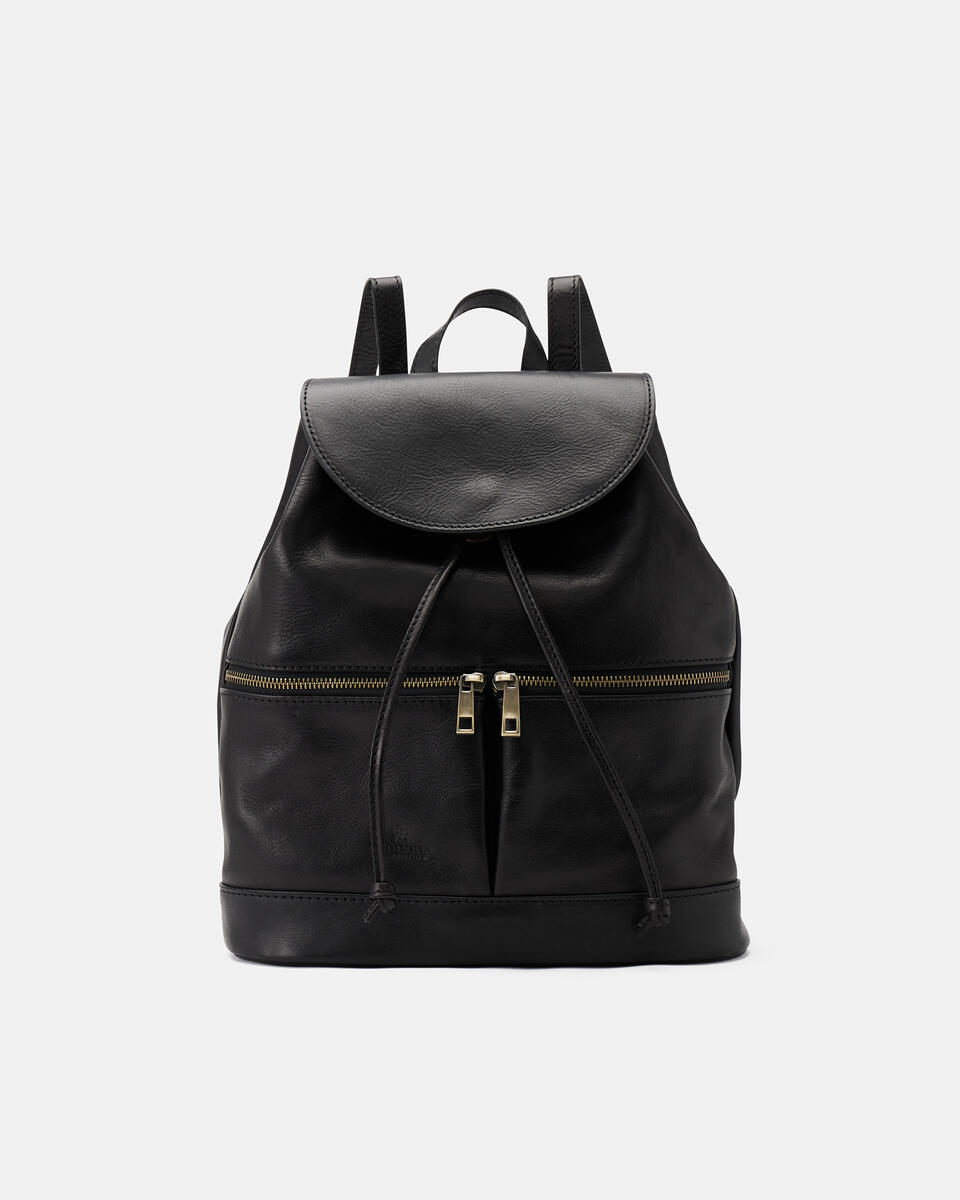 Backpack Black  - Bags And Backpacks - Travel - Cuoieria Fiorentina