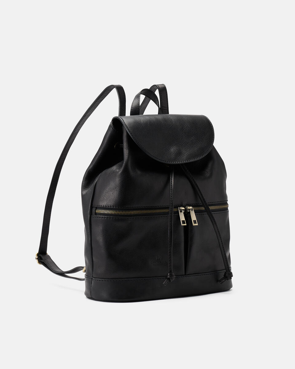 Backpack Black  - Bags And Backpacks - Travel - Cuoieria Fiorentina