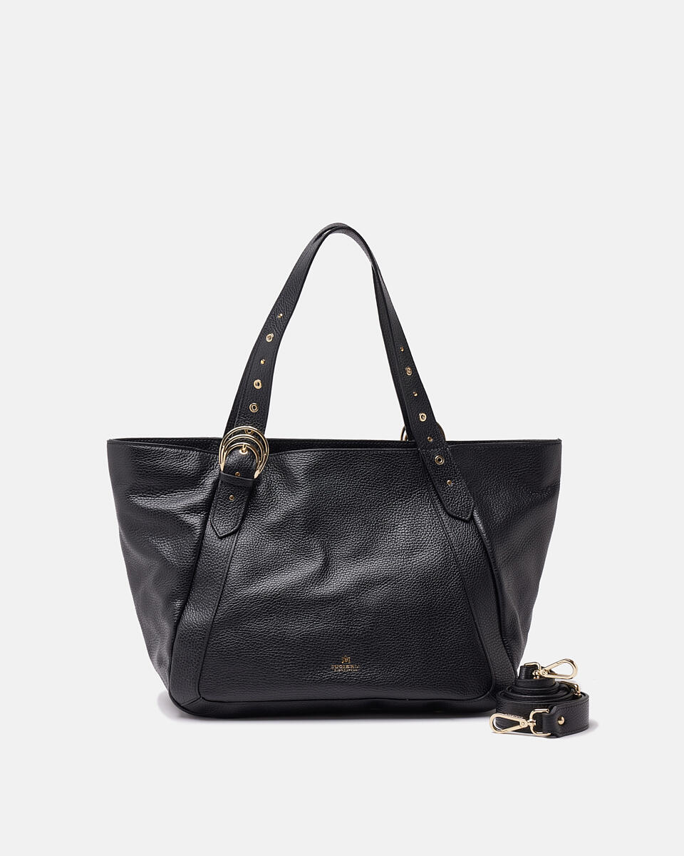 Amelia shopping bag Nero  - Borse - Special Price - Cuoieria Fiorentina