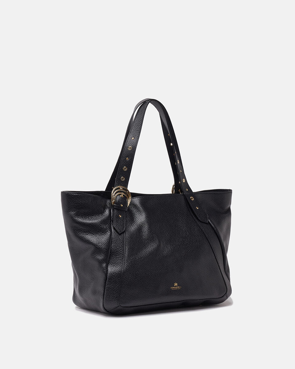 Amelia shopping bag Nero  - Borse - Special Price - Cuoieria Fiorentina