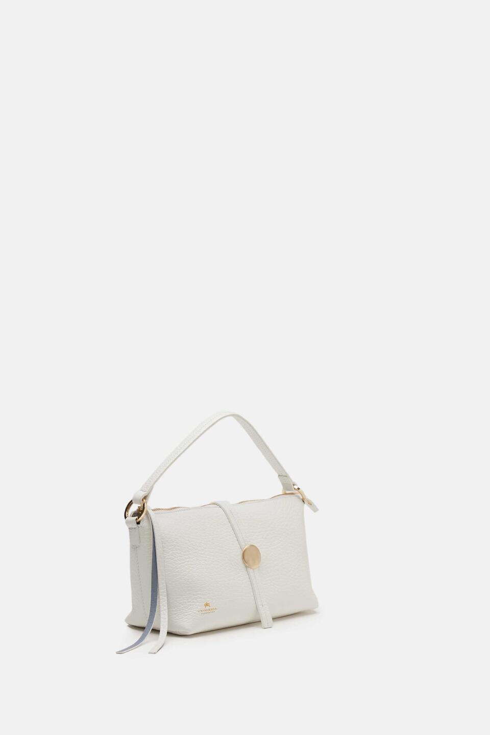 Iris Small hobo dollaro double Bianco  - Borse - Special Price - Cuoieria Fiorentina