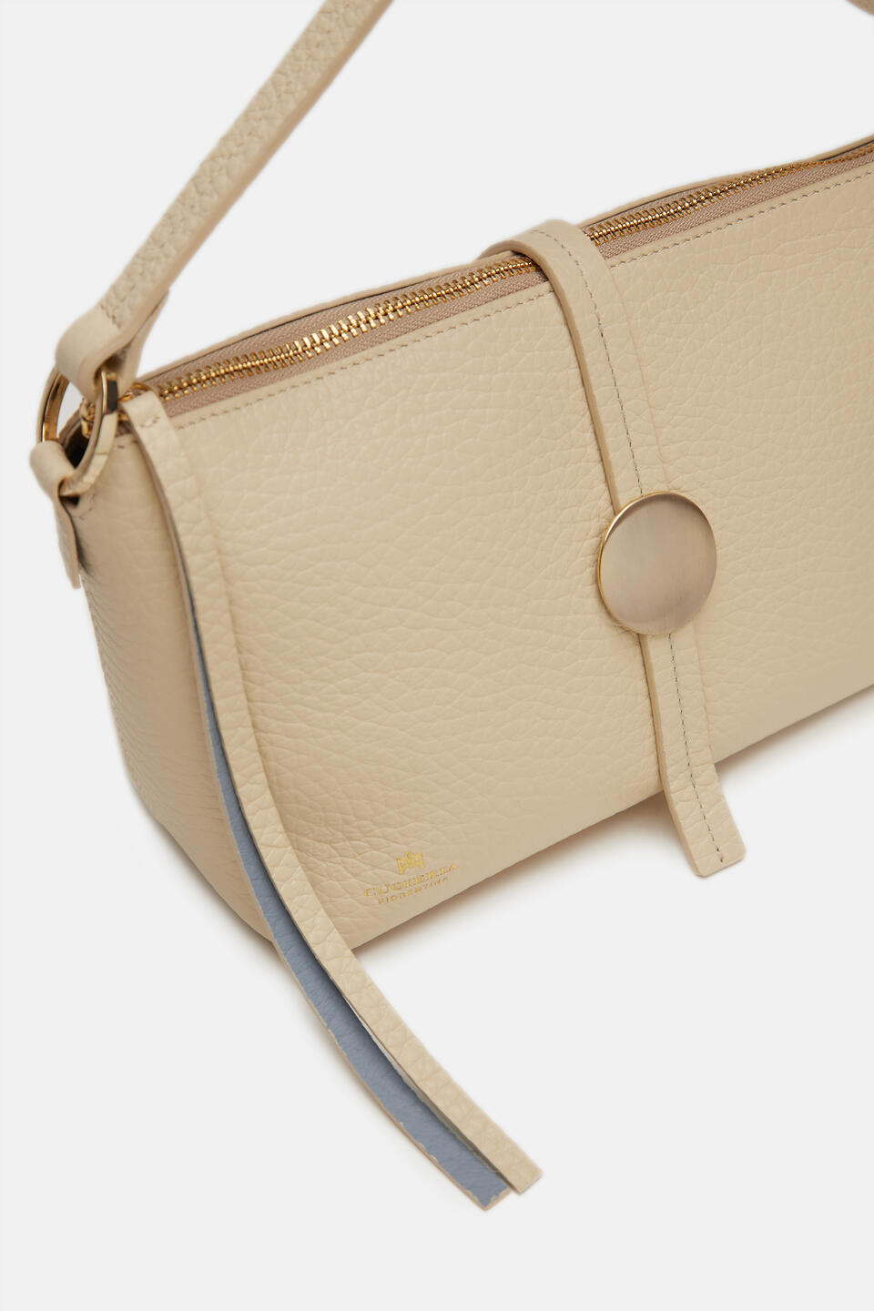 Iris Small hobo dollaro double Beige  - Tote Bag - Borse Donna - Borse - Cuoieria Fiorentina