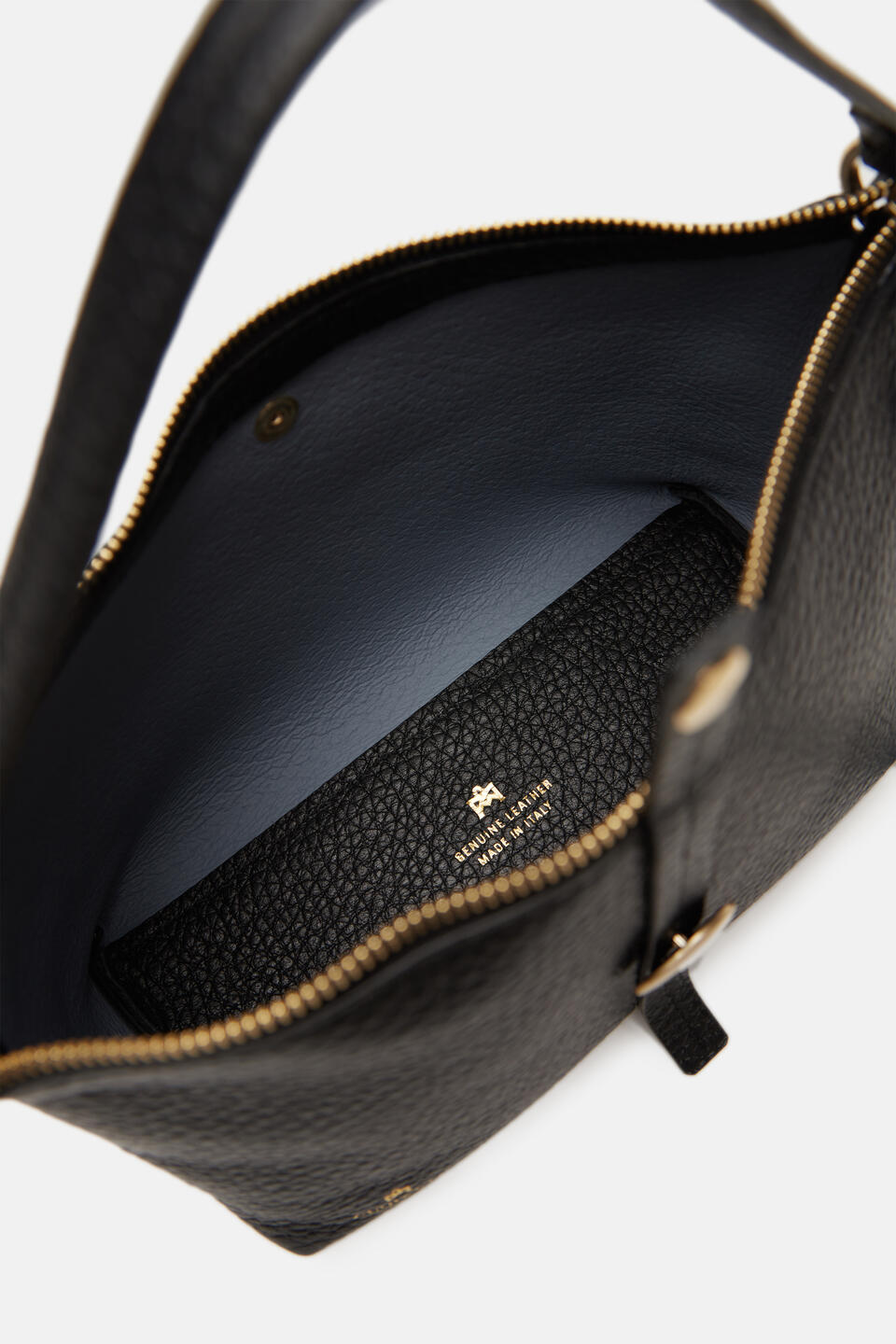 Iris Small hobo dollaro double Nero  - Tote Bag - Borse Donna - Borse - Cuoieria Fiorentina