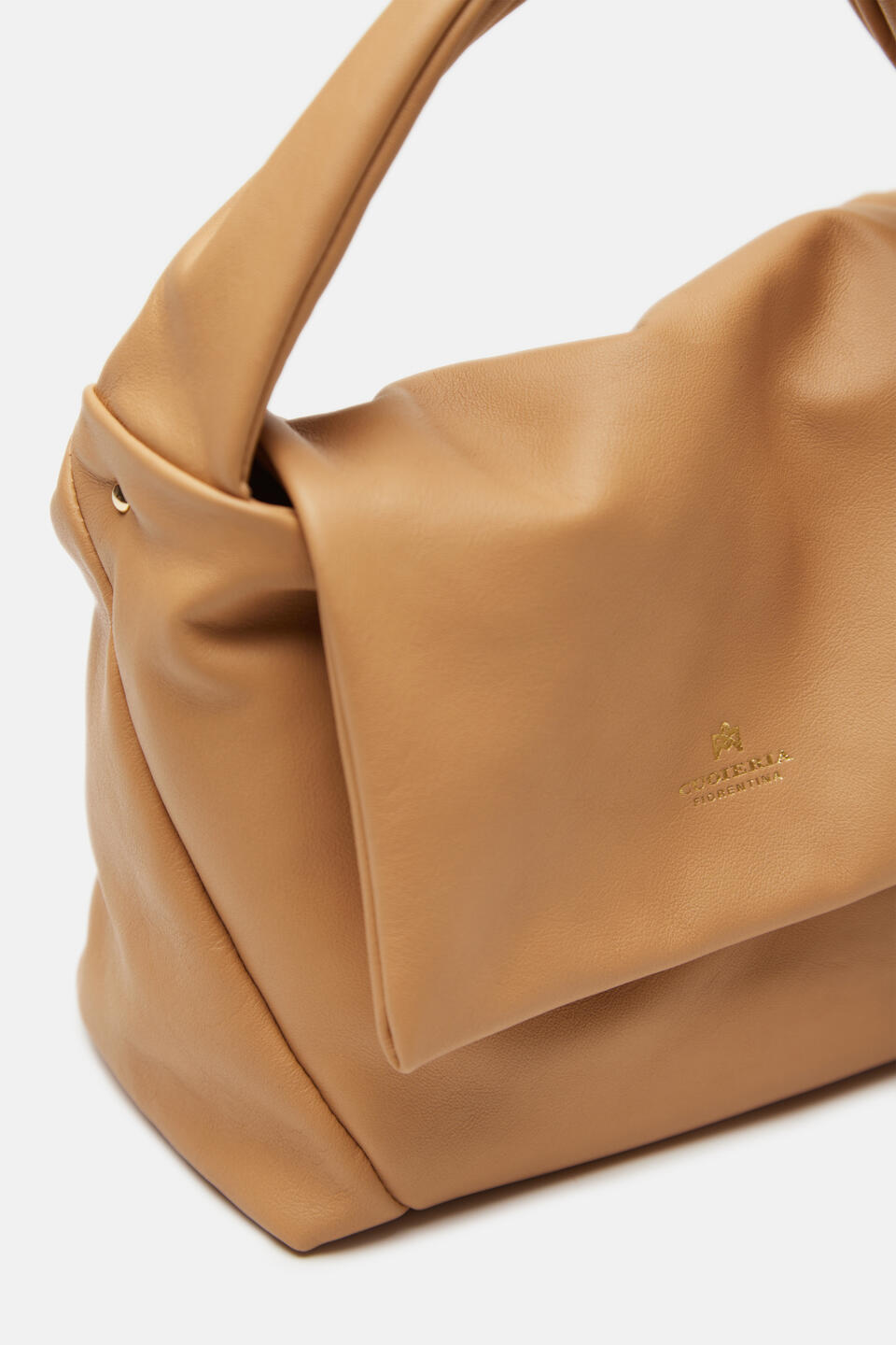 Zoe messenger Caramel  - Messenger - Borse Donna - Borse - Cuoieria Fiorentina
